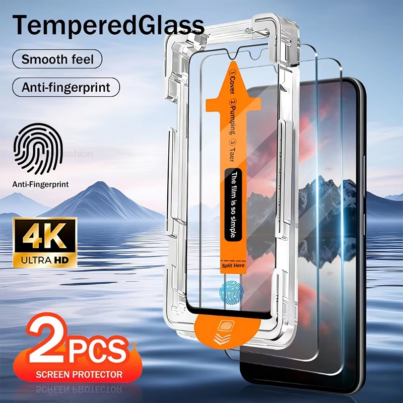Oneplus Tablet Accessories - 2/4 قطع زجاج مقوى خالٍ من