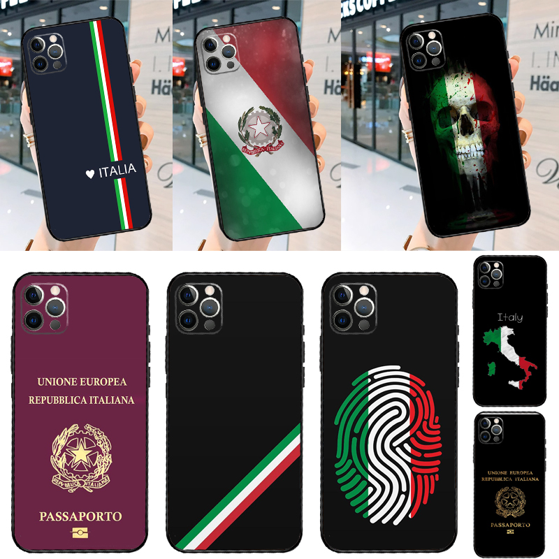 Oppo Reno 12 - غطاء هاتف بتصميم علم إيطاليا لأجهزة