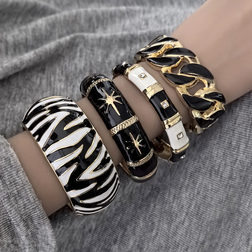 Zebra Tablet Accessories - بالمينا الذهبي مطلي زيبرا طباعة شكل