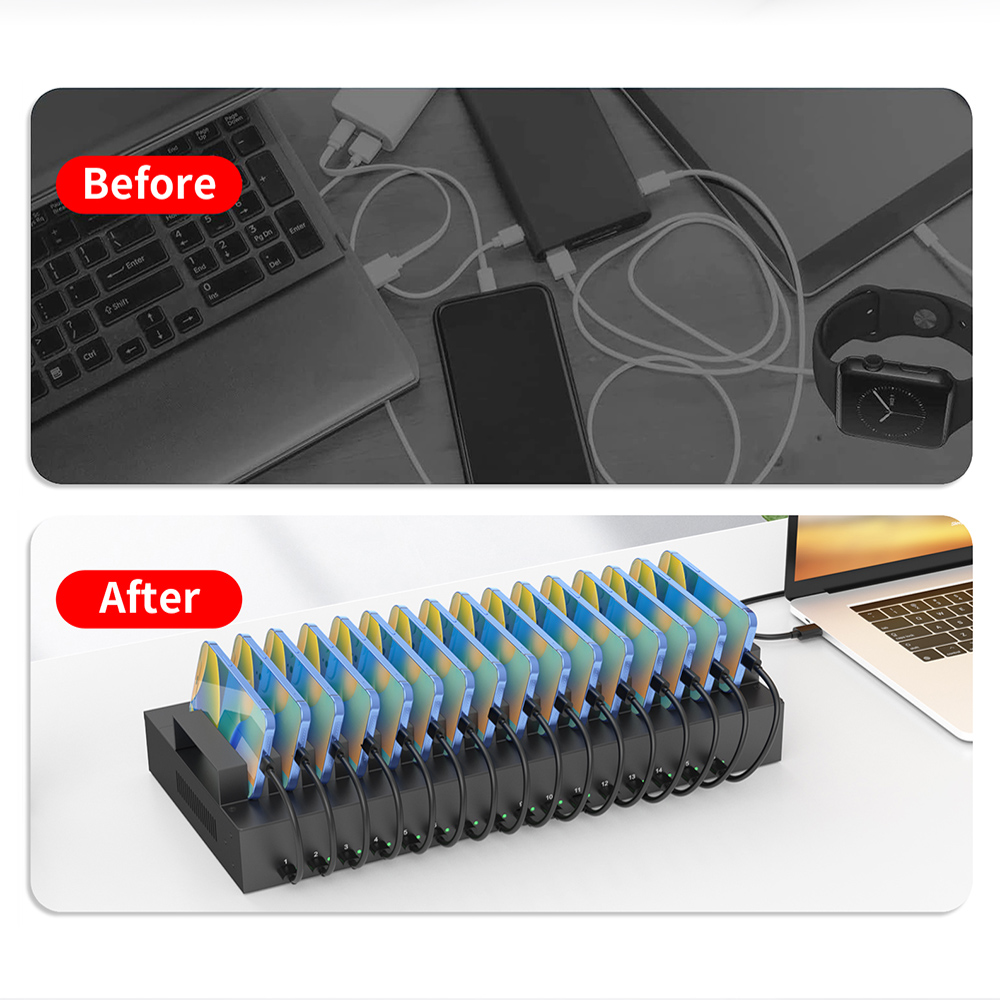 Usb Hub Type C - محول USB متعدد المنافذ CA16-165C بـ