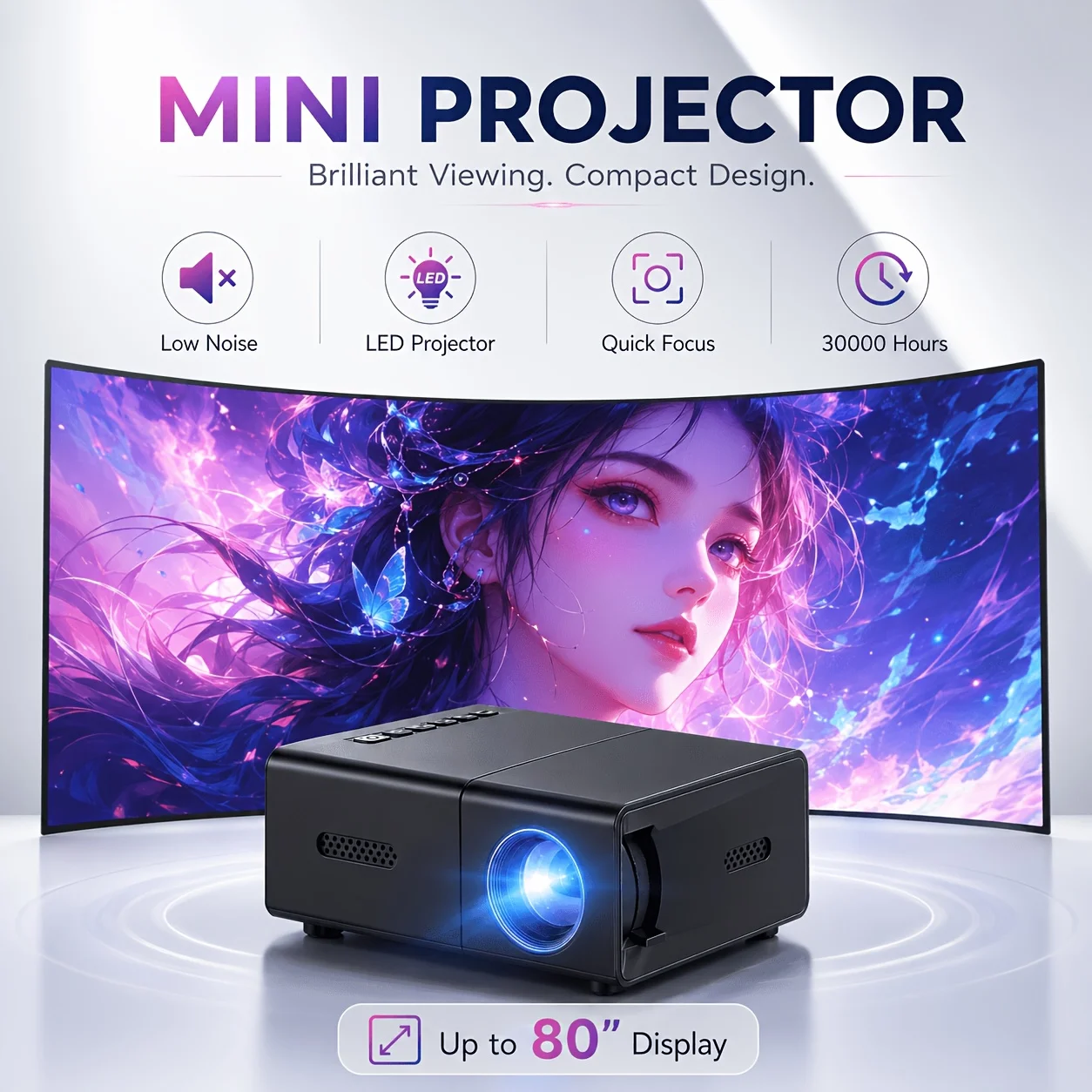 جهاز عرض محمول صغير، متوافق مع - مراجعة Android Tablet Gaming Accessories وسعره