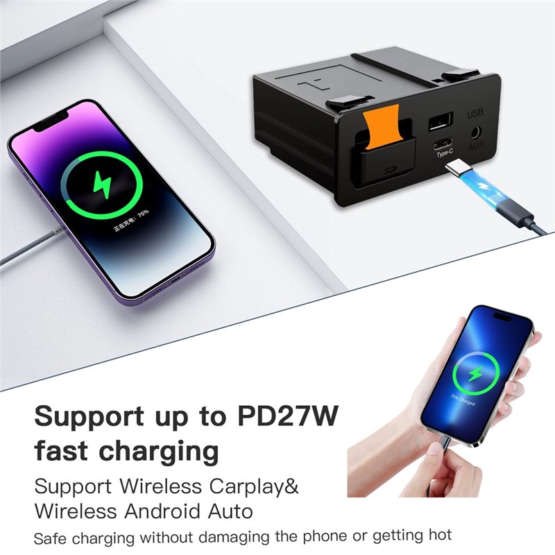محول N26R-USB لسيارات مازدا 2، - مراجعة Usb Hub Type C وسعره