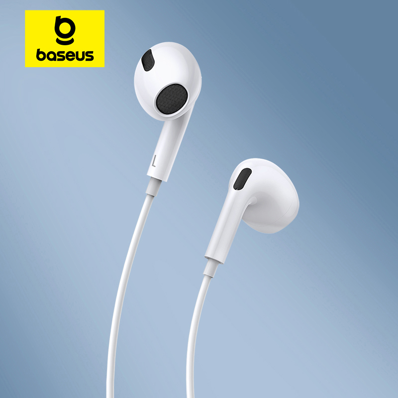Baseus C17 سماعة أذن سلكية من  - مراجعة Wired Earphone Lightning وسعره