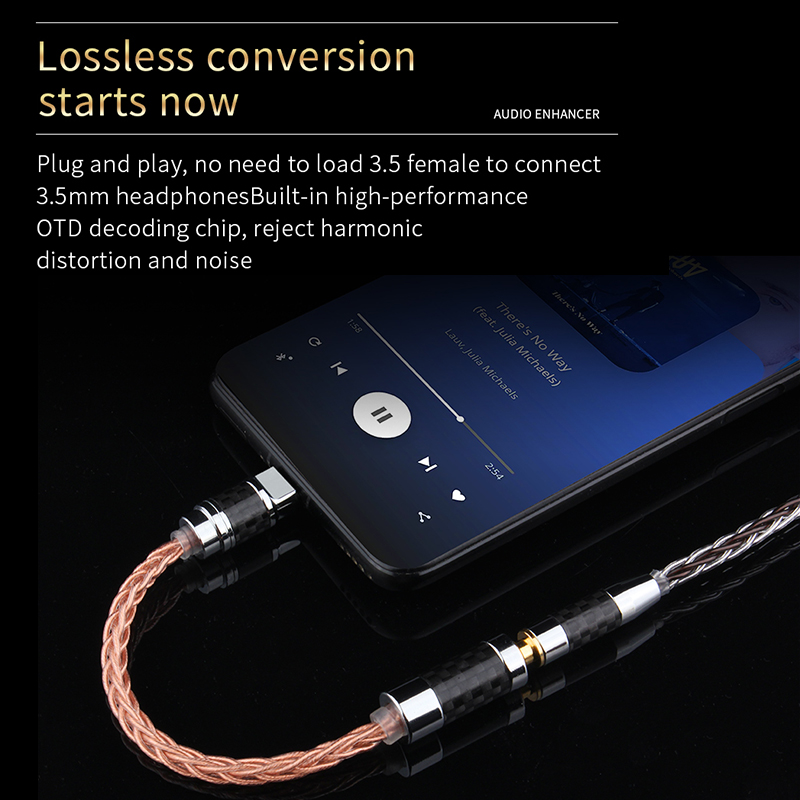 YYTCG Type-C إلى 2.5/3.5/4.4 م - مراجعة Wired Earphone Lightning وسعره