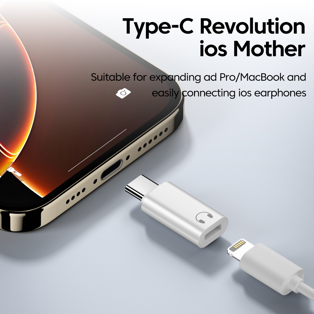 Elough Lightning إلى نوع C محو - مراجعة Wired Earphone Lightning وسعره