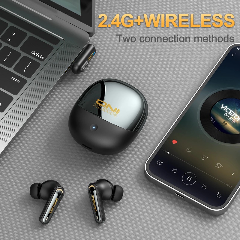 سماعات ألعاب لاسلكية ONIKUMA T - مراجعة Wired Earphone Lightning وسعره