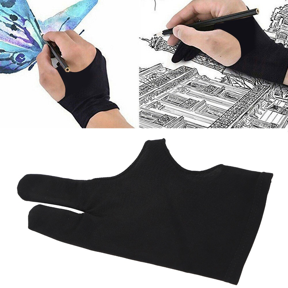 زوج من قفازات الرسم المتينة بت - مراجعة Drawing Glove Artist وسعره